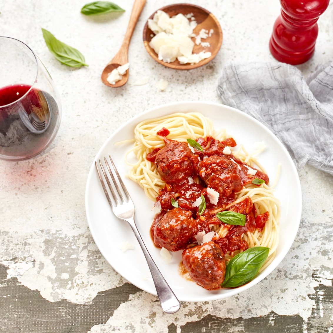 Spaghetti Meatballs Gourmet Meals